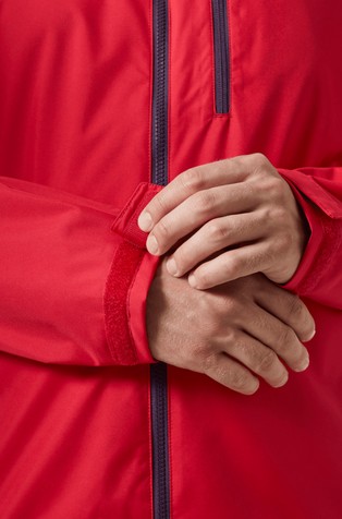 HELLY HANSEN Crew 2.0 jadralska jakna s kapuco Rdeča - Red 4