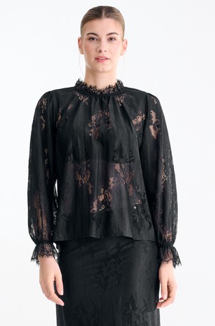 Delicate čipkasta bluza