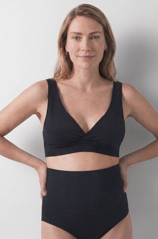Halterneck maternity bra