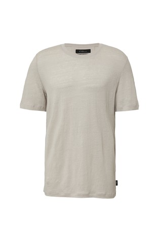 S.OLIVER Linen T-shirt Beige 4