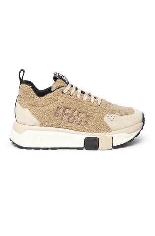 F65 teddy sneakers