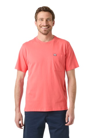 Hudson majica s kratkimi rokavi in prsnim žepom