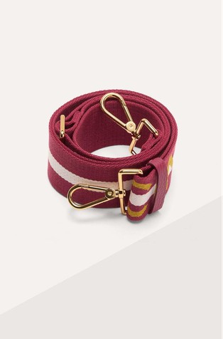 Logo strap for bag