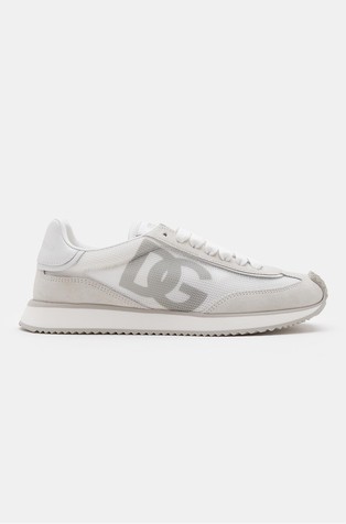 Mixed-material DG CUSHION sneakers