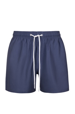 LISCA Swim beach shorts in solid-color Indigo Blue 4