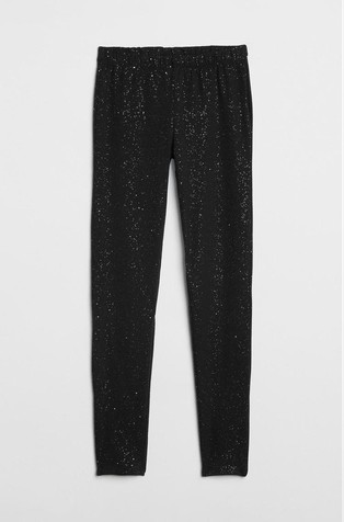 Sparkle Leggings in Stretch Jersey