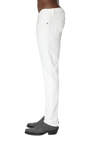 DIESEL Slim jeans hlače - 2019 D-Strukt 09D63 Bela - White 3