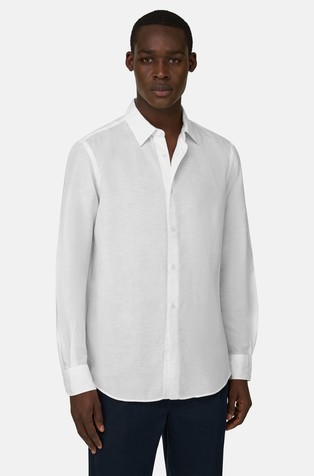 Regular Fit Tencel Linen Shirt
