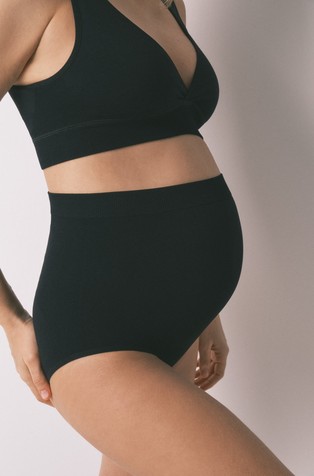High-waisted maternity panty