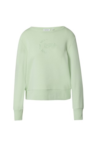 COMMA Cotton blend sweatshirt with embroidery online at emporium.si