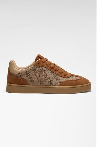 Jacek canvas and suede sneakers