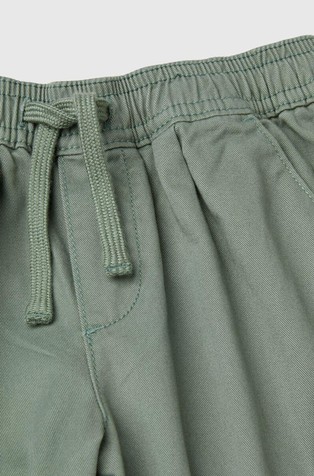 BENETTON Cargo hlače z zatezno vrvico Zelena - Green 3