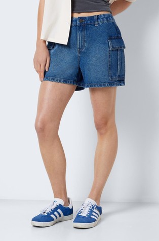 NMSMILEY denim cargo kratke hlače