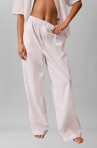 Spodnji del pižame iz bombažnega poplina