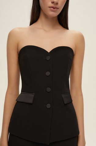 Blazer-style corset
