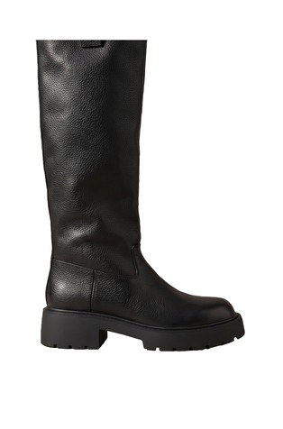 Chunky Leather Boots