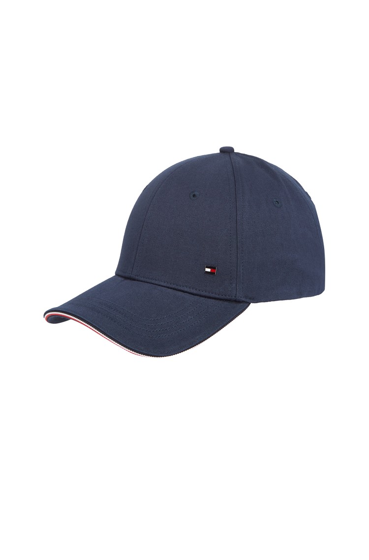 TOMMY HILFIGER Signature Flag kapa s šiltom Modra - Dark Blue 