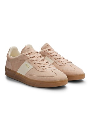 Suede trainers