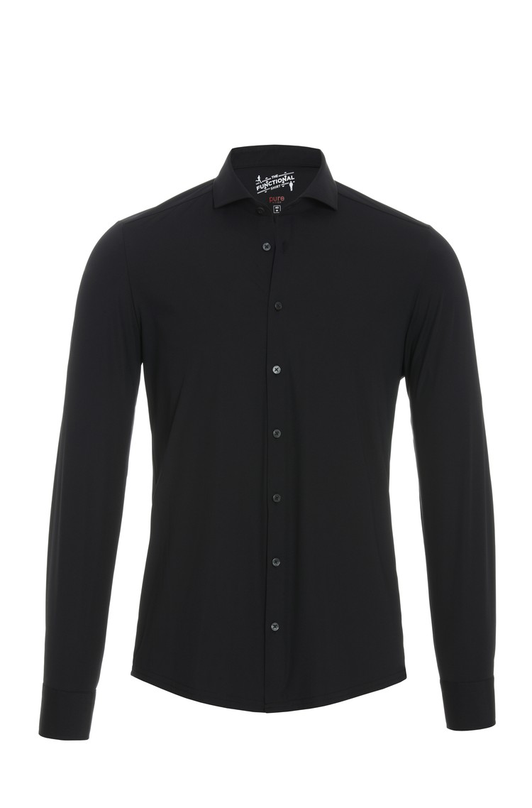 PURE H.TICO Functional fit srajca z dolgimi rokavi Črna - Black 