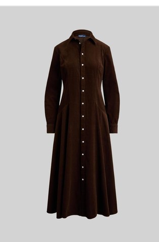 Corduroy Shirtdress
