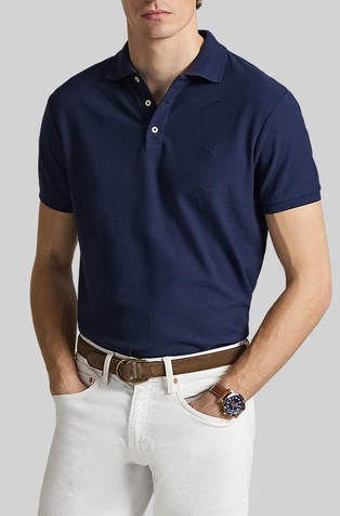 Custom slim fit polo majica s kratkimi rokavi