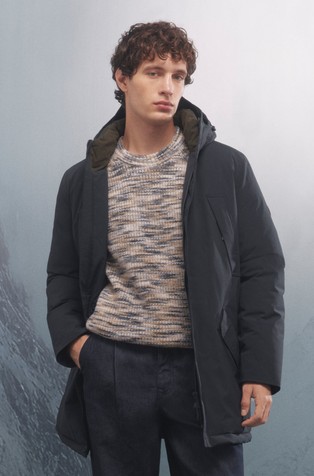 Vodoodbojna bunda s kapuco