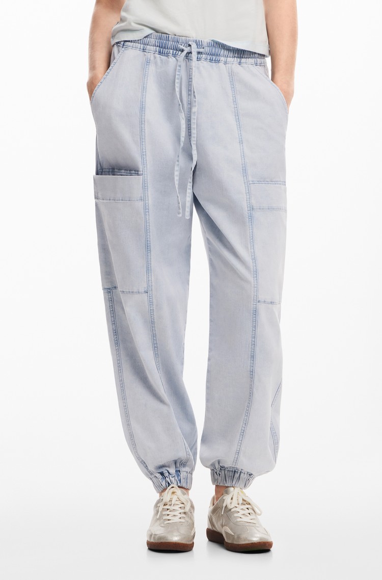 DESIGUAL Georgia Jeans Blue 