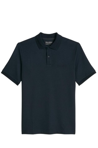 Slim fit polo majica s kratkimi rokavi iz bombažne mešanice