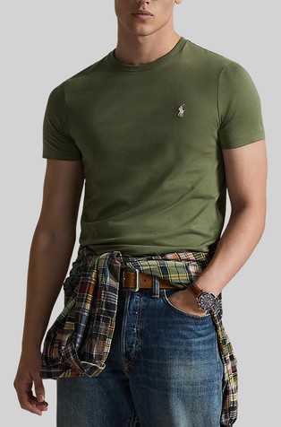 Custom slim fit majica s kratkimi rokavi iz jerseya