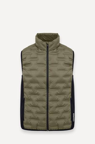 Vodoodbojen brezrokavnik polnjen s puhom