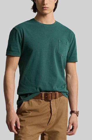 Classic fit jersey pocket T-shirt