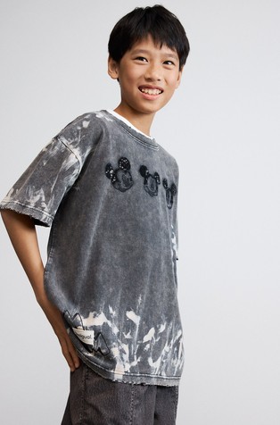 Tie-dye T-shirt Mickey Mouse