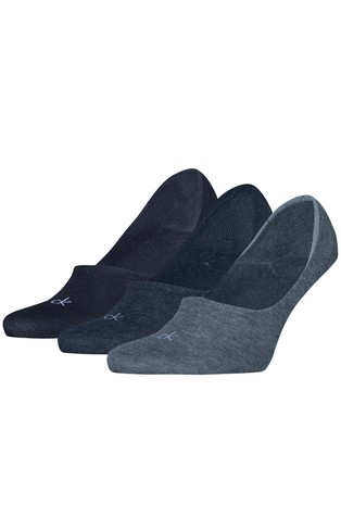 Paket 3 parov stopalk iz bombažne mešanice