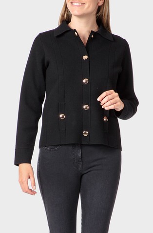 Pletena jopa s kovinskimi pritiskači