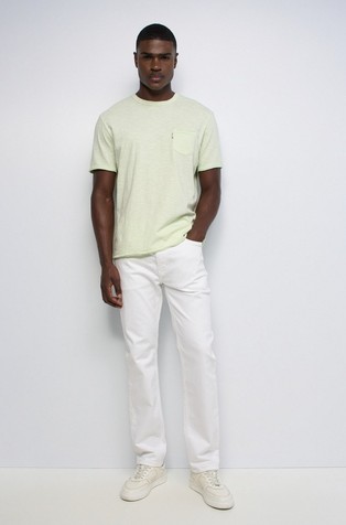 Cotton T-shirt with pocket