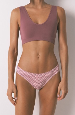 Vzorčaste brazilke iz mikrofibre