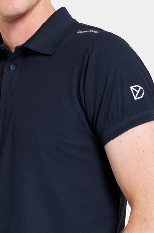 DIDRIKSONS Jack Short-sleeved Polo Dark Night Blue 6