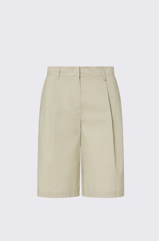 Poplin Bermuda shorts