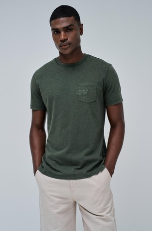 Logo cotton-blend T-shirt