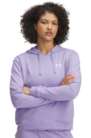 Rival Terry logo pulover s kapuco