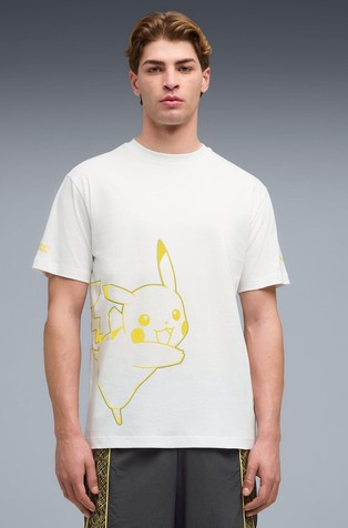 Puma x Pokémon relaxed fit majica s kratkimi rokavi in potiskom