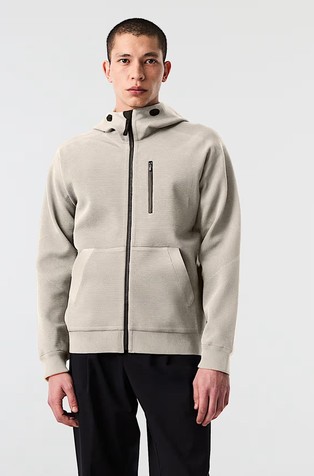 Rebrasta jakna s kapuco