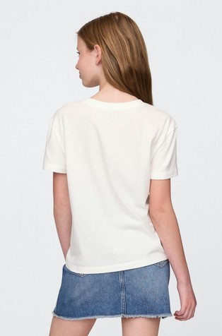 GAP Kids Relaxed Graphic T-Shirt New Off White 3