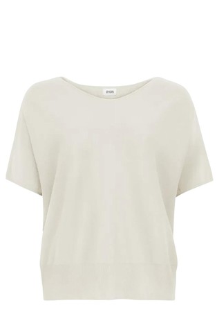 Relaxed fit pletena majica