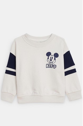Gap × Disney Baby Vintage Soft Varsity Sweatshirt