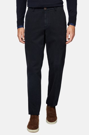 Cotton stretch trousers