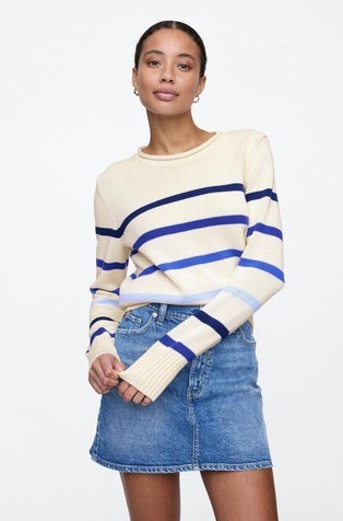 Rollneck Cotton Crew