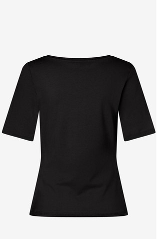 MORE &amp; MORE Stretch cotton T-shirt Black 2