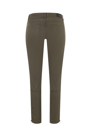 MORE &amp; MORE Povoskane denim hlače Zelena - Green 2