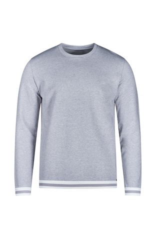 SKINY Every night in mix &amp; match zgornji del pižame z dolgimi rokavi Siva - Stone Grey Melange 3
